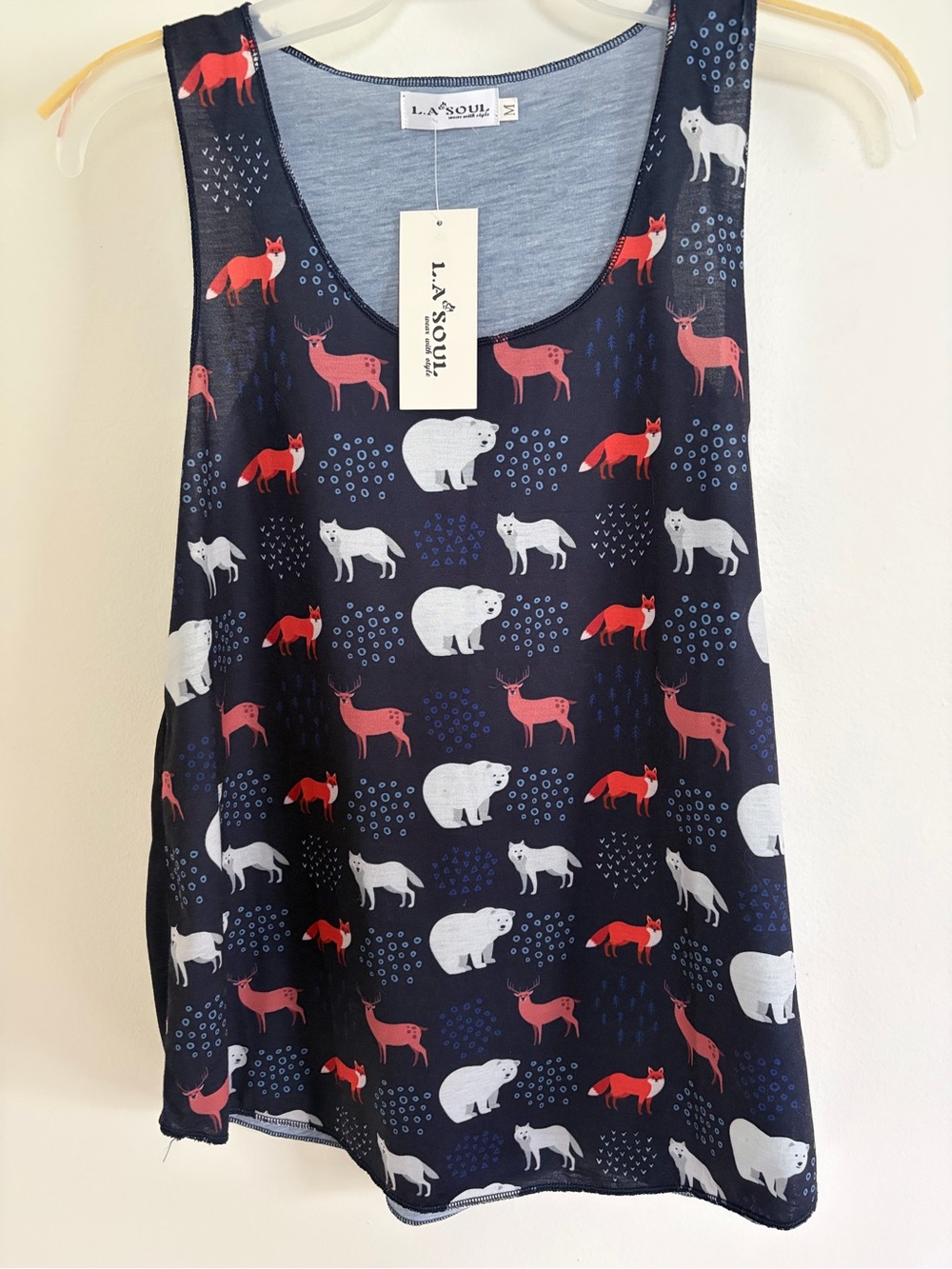 L.A. Soul Blue Top - M